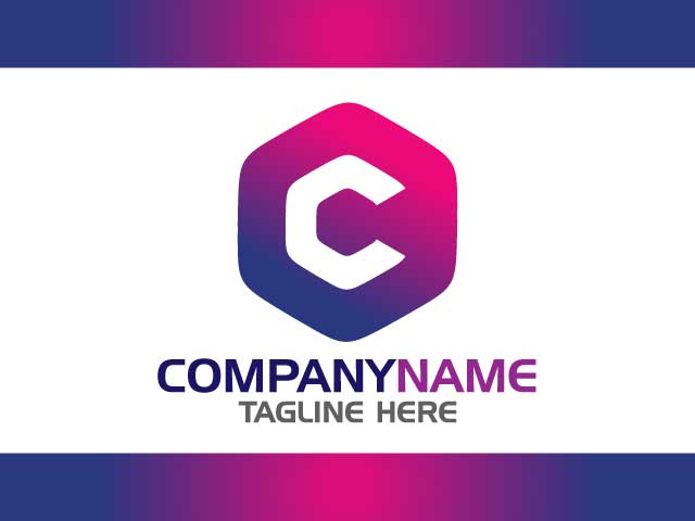 Company Letter C logo design free download