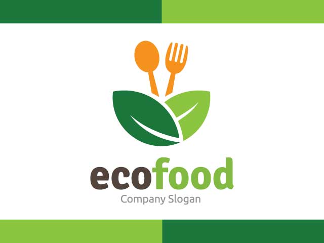 Creative and Professional ecofood logo template free download