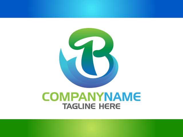 Letter B logo design free download