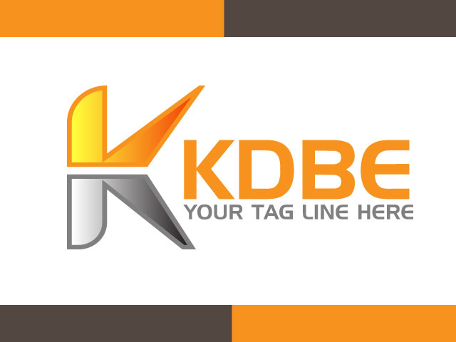 Letter K logo design vector