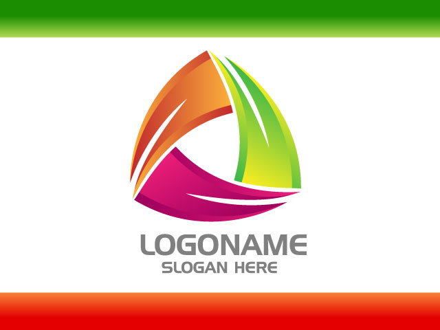 Professional and creative Triangle arrow logo design free download