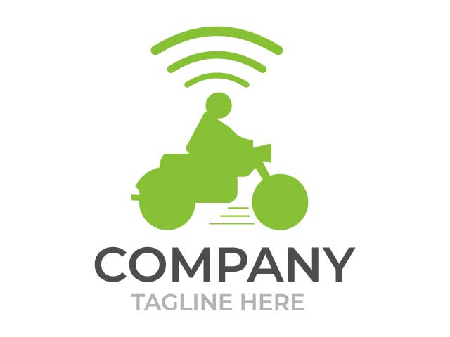 Professional and creative company Internet services logo design
