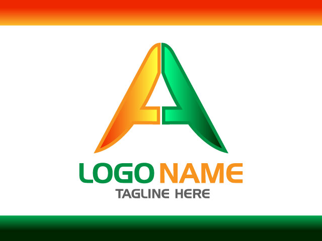 Professional letter a logo design our company site