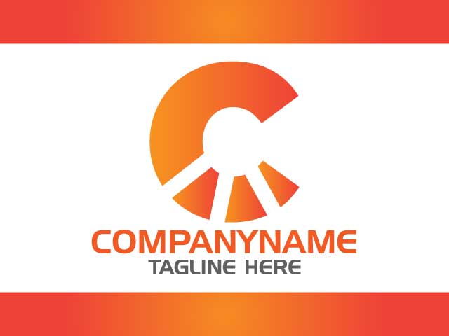 Creative and professional Colorful Letter C logo design free download