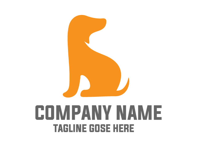 Funny dog logo icon design free download