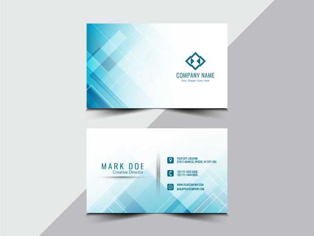 Multi Color Business Card Design Free Download