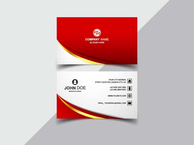 Professional Colorful Business Card Design Free Download