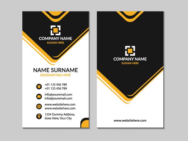 Professional Real Estate Business Card Design Free Download