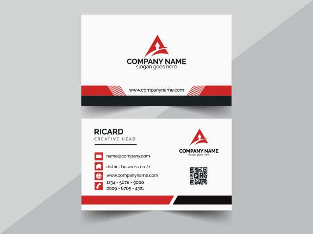 Real Estate Brand Business Card Design Free Download