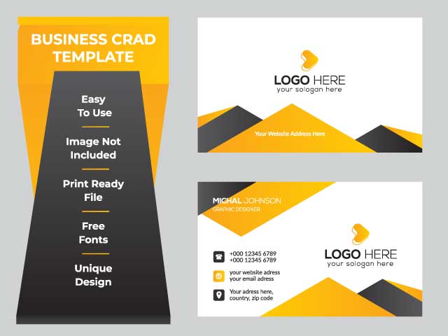 Visit the website to download Company Business Card Design completely free