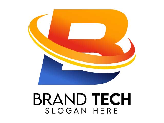 letter b logo design free download