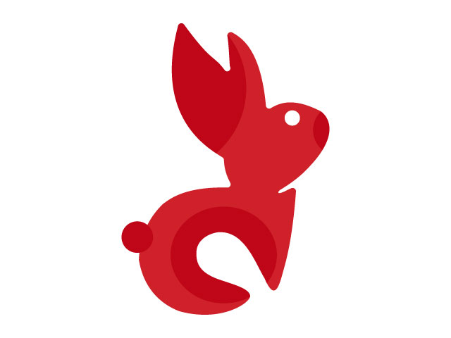 Company rabbit logo design looking amazing