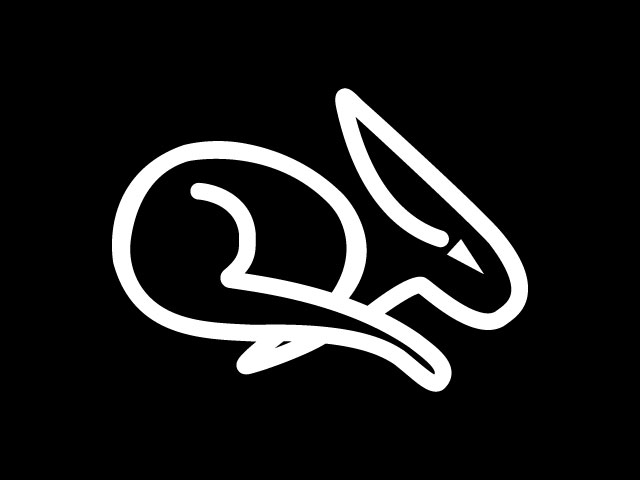 Professional and branding rabbit animal logo design