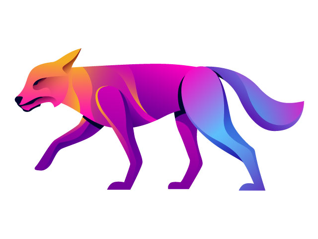 Cute cute animal logo design