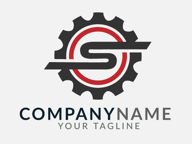 Letter S gear logo design template looking amazing, Electric Gear S logo design looking amazing on my website, If you are looking for this type of logo design