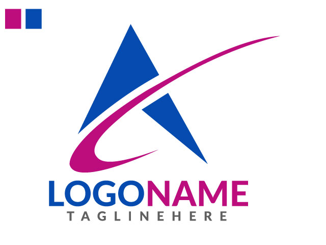 Logo ac letter company name free download