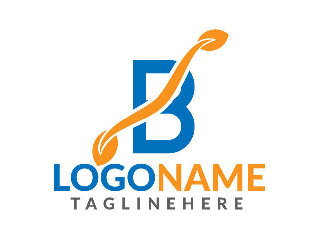 New branding letter b logo design free download