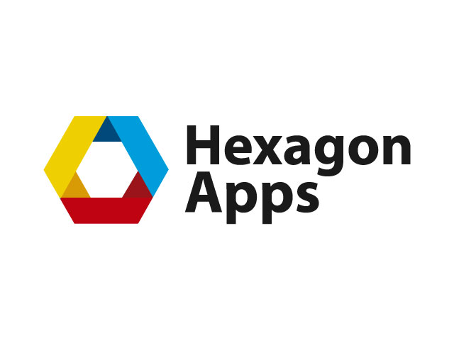 Hexagon Apps logo design free download