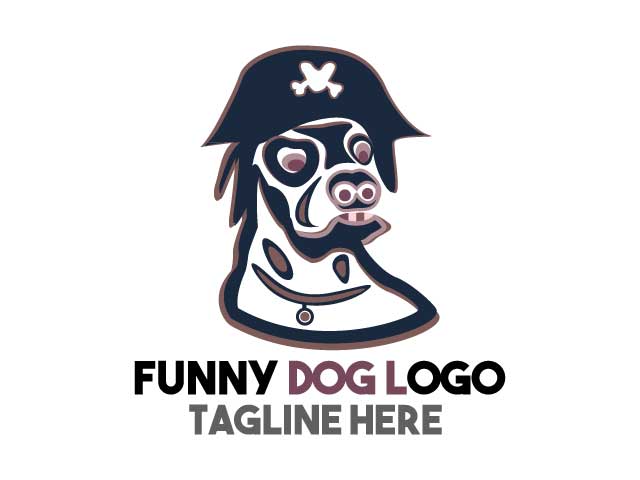 Funny Dogs logo design free download