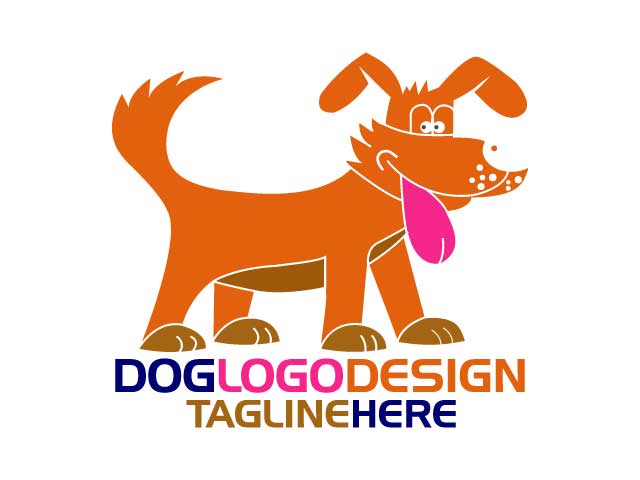 Funny dog with his tongue hanging free download, Are you looking for dog logo design for your company then visit my website here are good