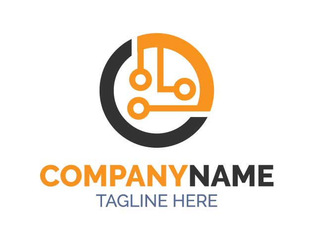 Professional technical company logo design free download