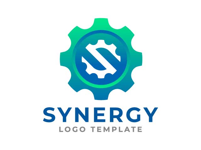 Technology s letter logo design free download