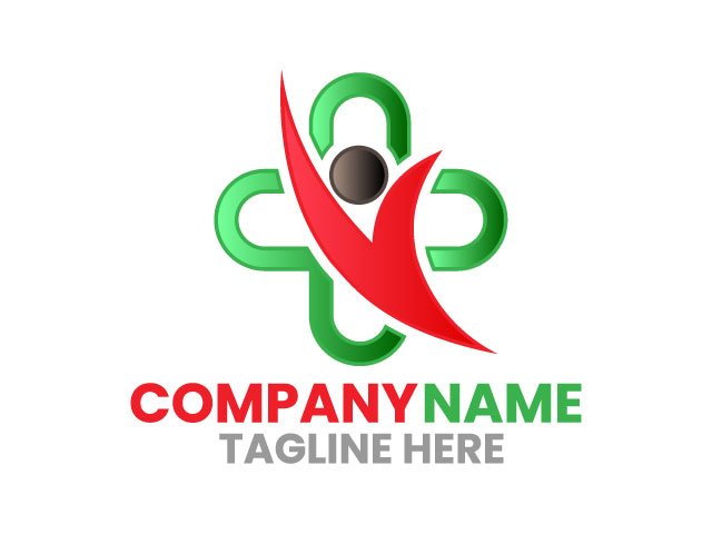Human character logo design free download