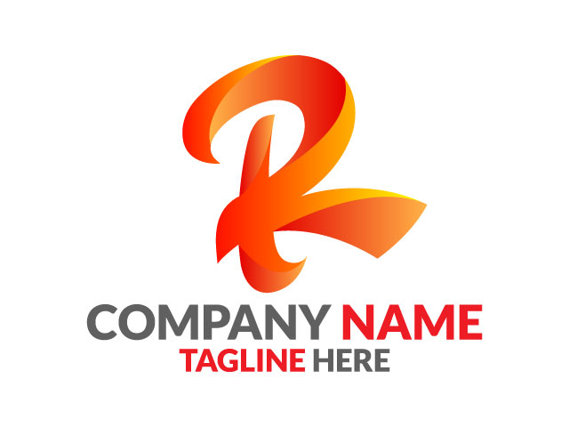 Letter R logo design free download