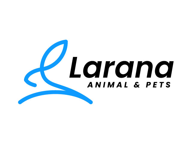 Black Flat Illustrative Animal & Pets Logo Design