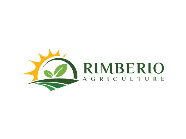 Green Flat Illustrative Agriculture Logo Design free download