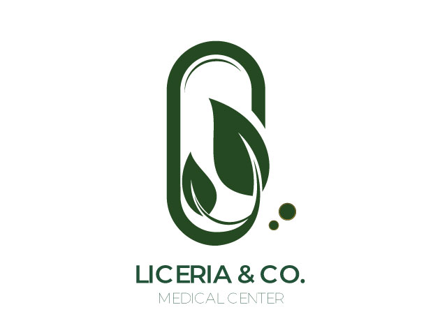 Green Modern Pharmacy Health Logo design free download