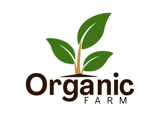 Green Nature Plant Icon Organic Farming Logo design free downlead