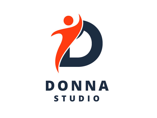 Letter d logo design free download
