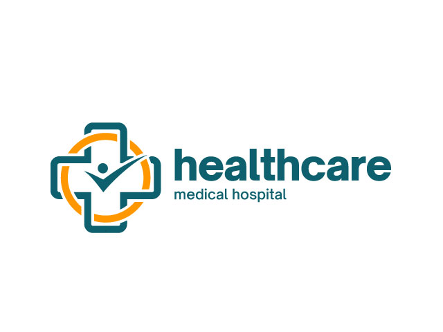 green yellow minimalist healthcare logo design free download