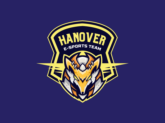 E-Sports Illustrative Gaming Gaming Logo design