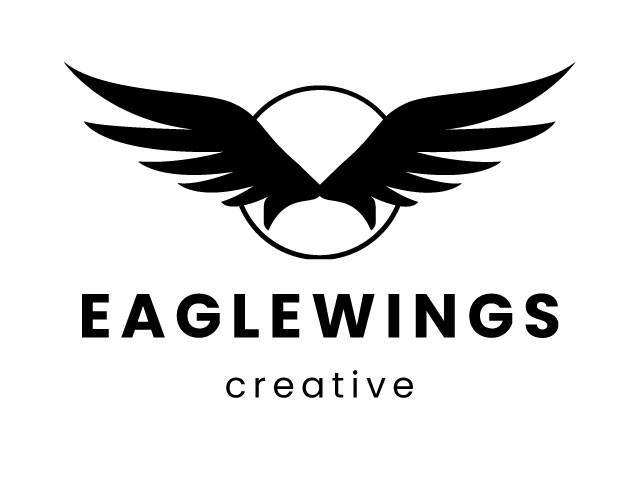 Modern Eagle Wing Logo Design download