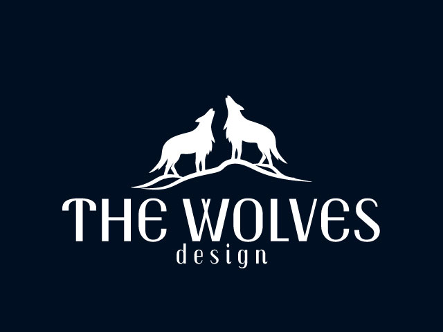Wolves  fashion brand art design logo design