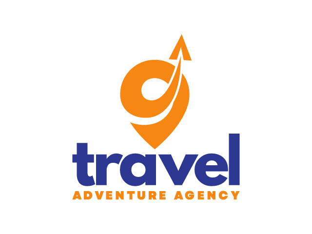 Adventure Travel Agency Logo design vector free download