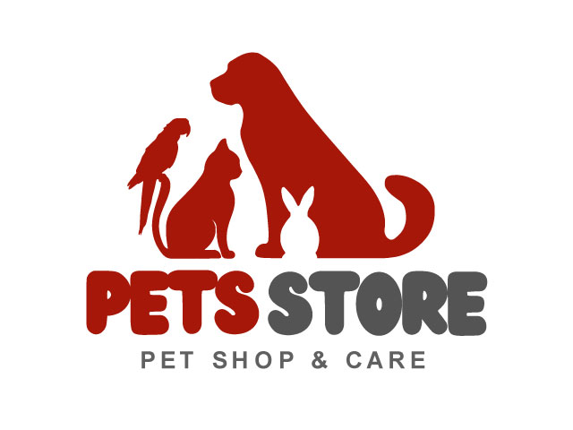 Pet Store Shop Care logo design