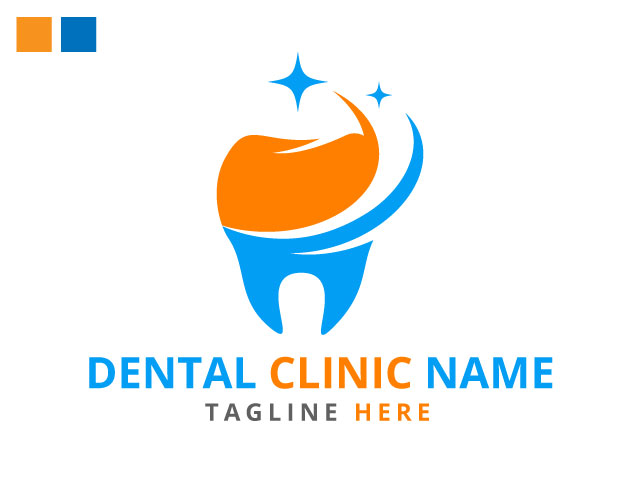Minimalist Pacific Dental Services Logo Design vector
