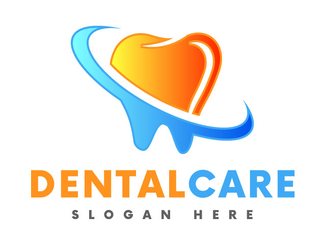 New Pacific dental services logo design vector