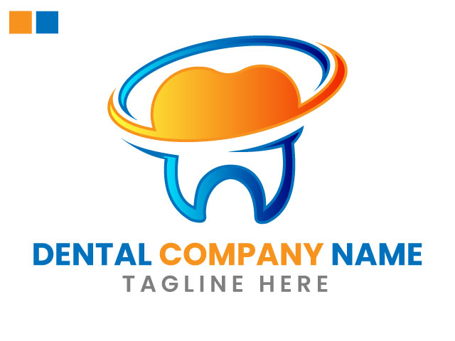 Pacific Dental Services Logo Design branding vector