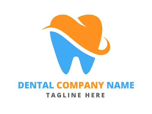 Pacific dental services logo design vector