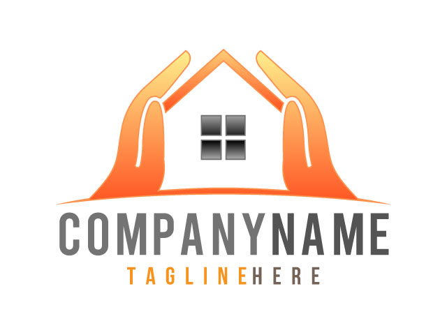 Real estate company logo design