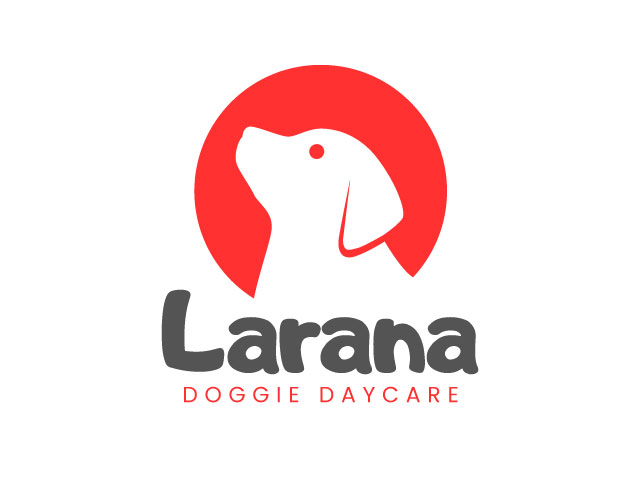 dog daycare training spa logo ideas